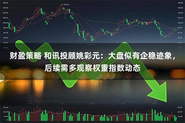 财盈策略 和讯投顾姚彩元：大盘似有企稳迹象，后续需多观察权重指数动态
